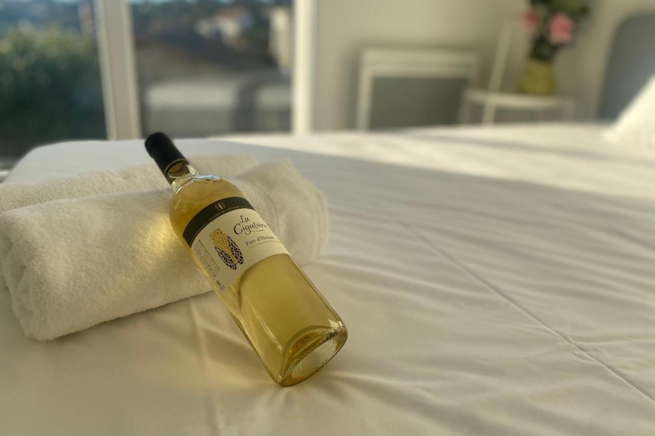 Roche Blanche - Terrasse Et Parking Apartment Nimes Ngoại thất bức ảnh